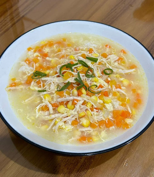 Sup Jagung Ayam Wortel